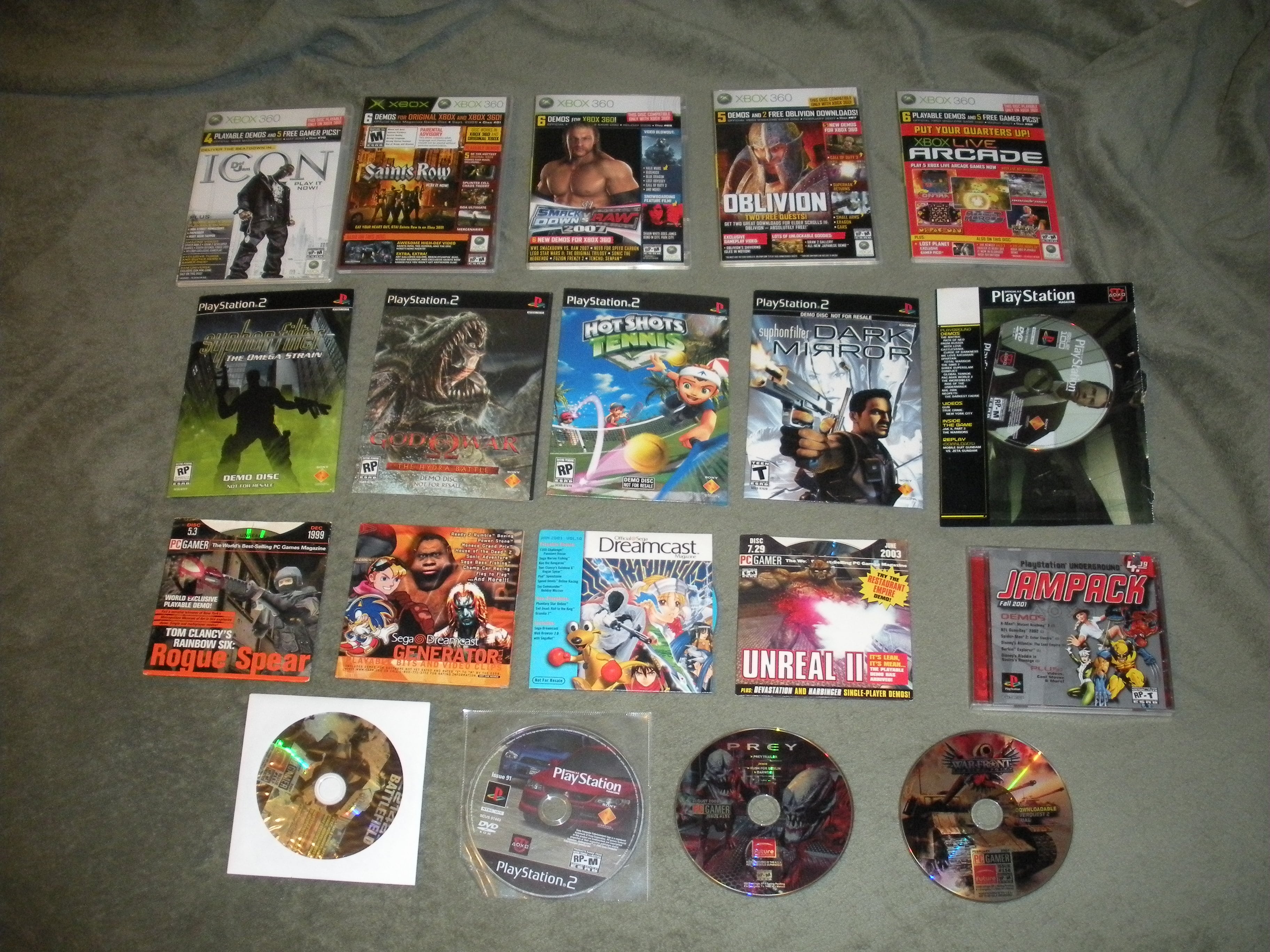 Featured Post Image - My Demo Disc Collection.