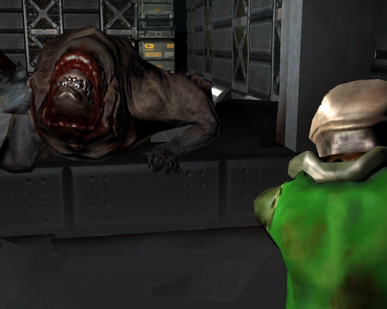 Featured Post Image - Mods and Maps: Classic Doom for Doom 3, A Combination of Two Classics.